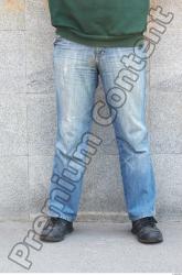 Leg Man White Casual Jeans Average